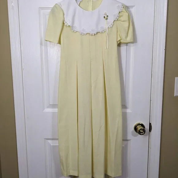button down white maxi dress Cotton White Button Down Midi Dress S